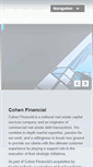 Mobile Screenshot of cohenfinancial.com
